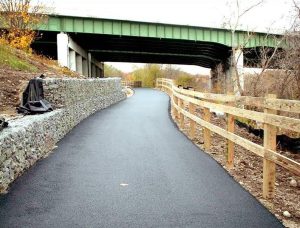 Canalway Trail. Town of German Flatts, New York