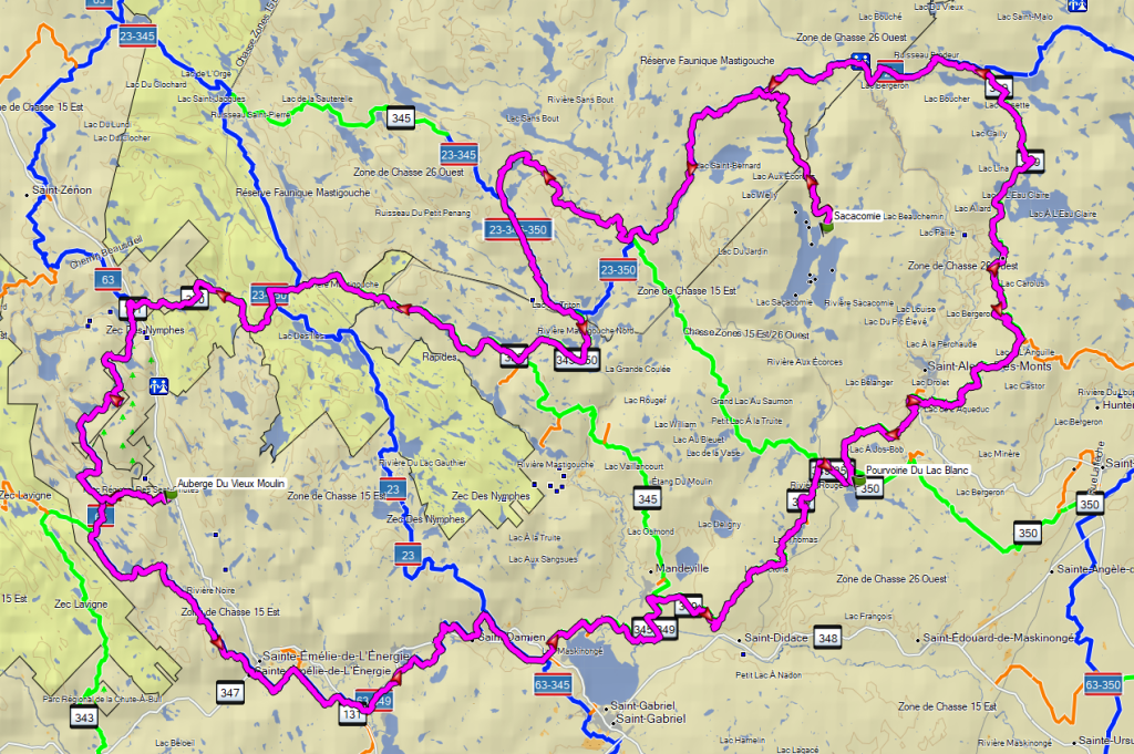 3 day gourmet / Winter Romance Snowmobile Tour